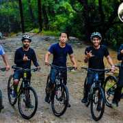 Cycling in Shivapuri